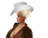 white cowgirl hat