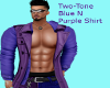 2Tone Blue N PurpleShirt