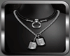 TiN@❤Tag Necklace male
