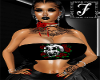 Deadly Rose Bimbo Top