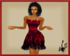 Red Black Palace Dress