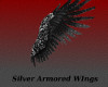 Silver armored wings