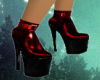 !M Boots Latex Red 