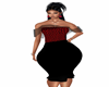 Red/Black Dress