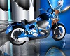 blue flame bike