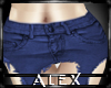 *AX*Ripped Blu Jeans