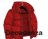 !D! Red puffa jacket