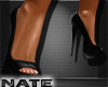 diamond heels black