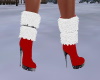 ~Mrs Claus Ankle Boots~
