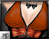 M' Ltx Orange Dress '