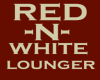 Red-N-White lounger set