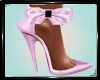 〆 Pink Bow Heels