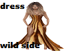wild side dress custom