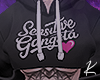 SENSITIVE GANGSTA HOODIE