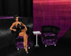 Club Violet Chair