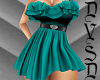Belted Dress in Teal