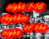 thythm of the night