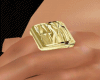 Left Index Gold Ring