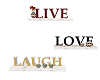 Live, Love, Laugh Shelf