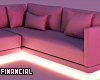 Modern L Couch Neon