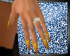 Gold Nugget Nails