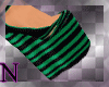 black green shoes