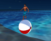 beach balancing ball
