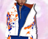 anim blue/orange coat