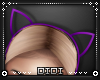 !D! Cat Ears Purple