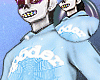 Sp5der Web Hoodie Blue