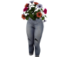 pant bust flowers ♥