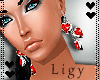 LgZ-Loved Earring Red
