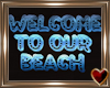 Te Welcome Beach Sign