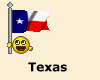 Texas flag smiley
