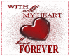 Love forever sticker