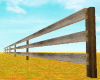 Long Rural Fence