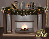 FA Christmas fireplace