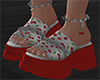 Cherry slippers