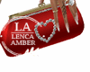 Red mini purse