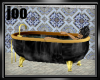 ornate clawfoot bath