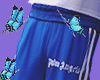 Pants Palm Angels Blue