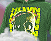 R. jacket green skull