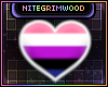 Genderfluid Pride Heart