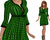 TF* Babydoll Green Dress