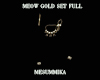 Meow Gold Set Full
