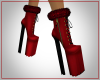 Red Winter Boots V.1