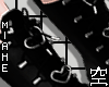 空 Boots Goth Black 空
