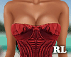 "Layla" RL Silk Red Dress