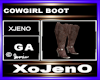COWGIRL BOOT