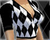 SZ* Argyle Top Bw SS